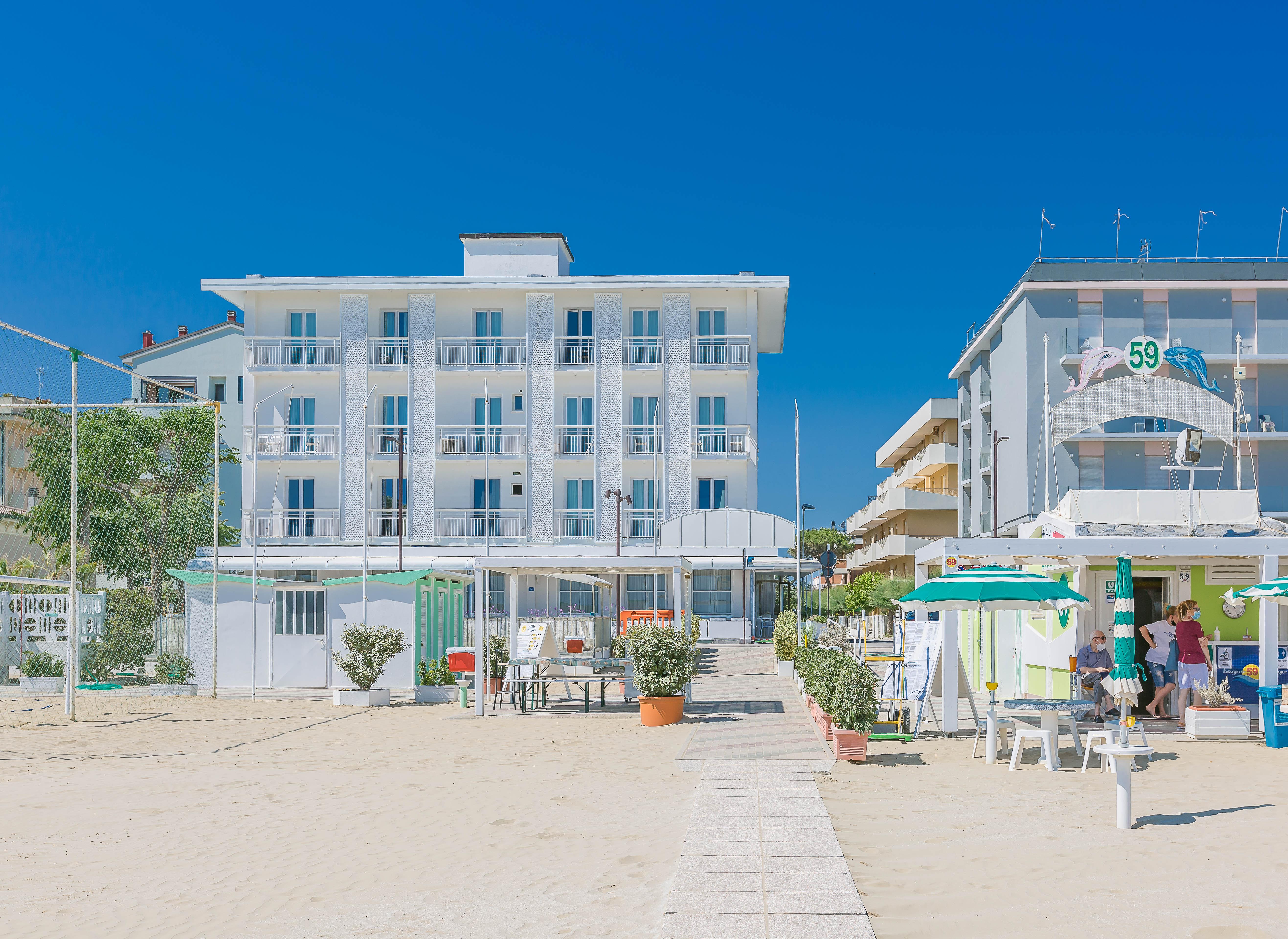 Hb Hotels Orchidea Blu Rimini Eksteriør billede