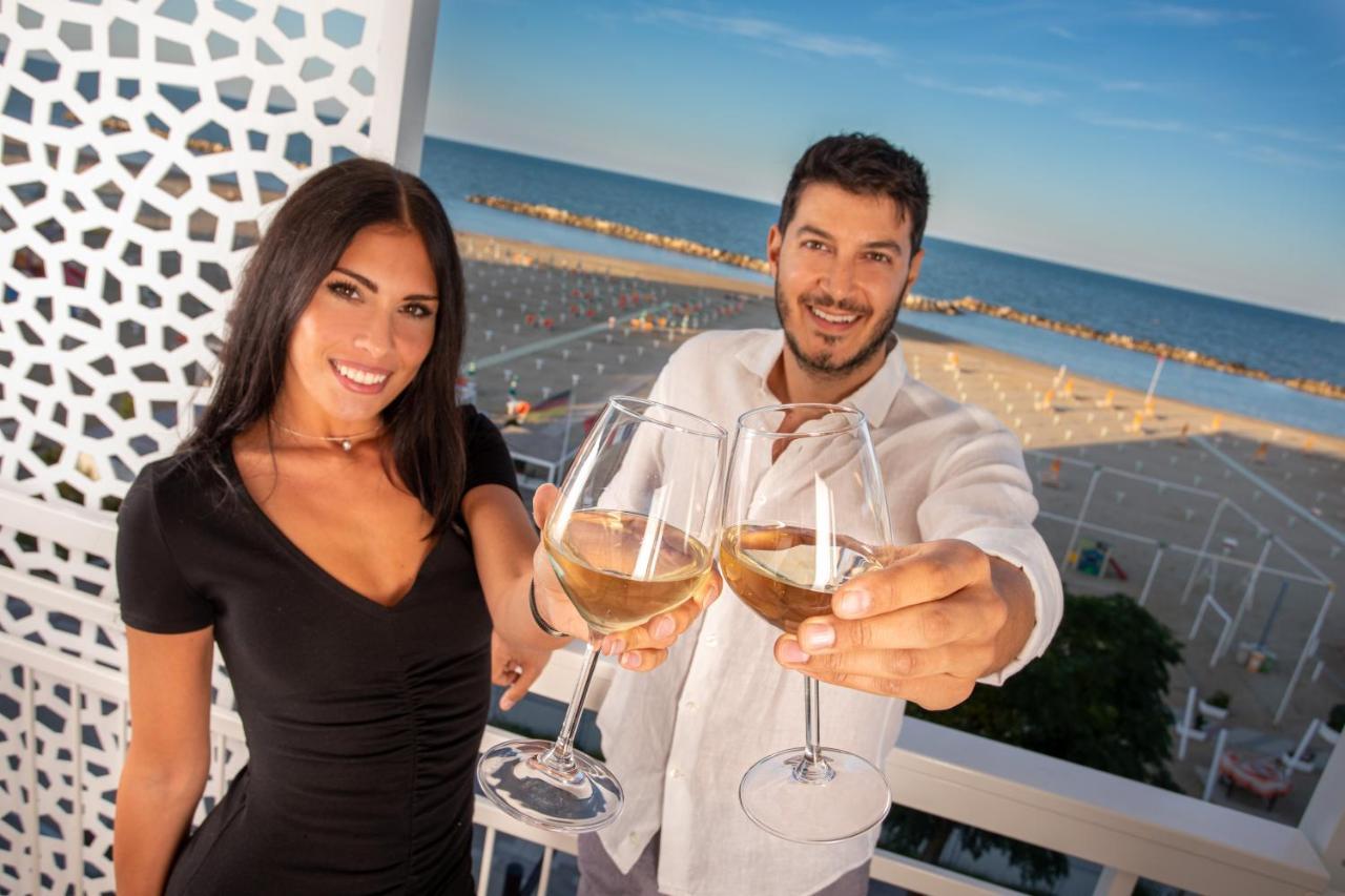 Hb Hotels Orchidea Blu Rimini Eksteriør billede