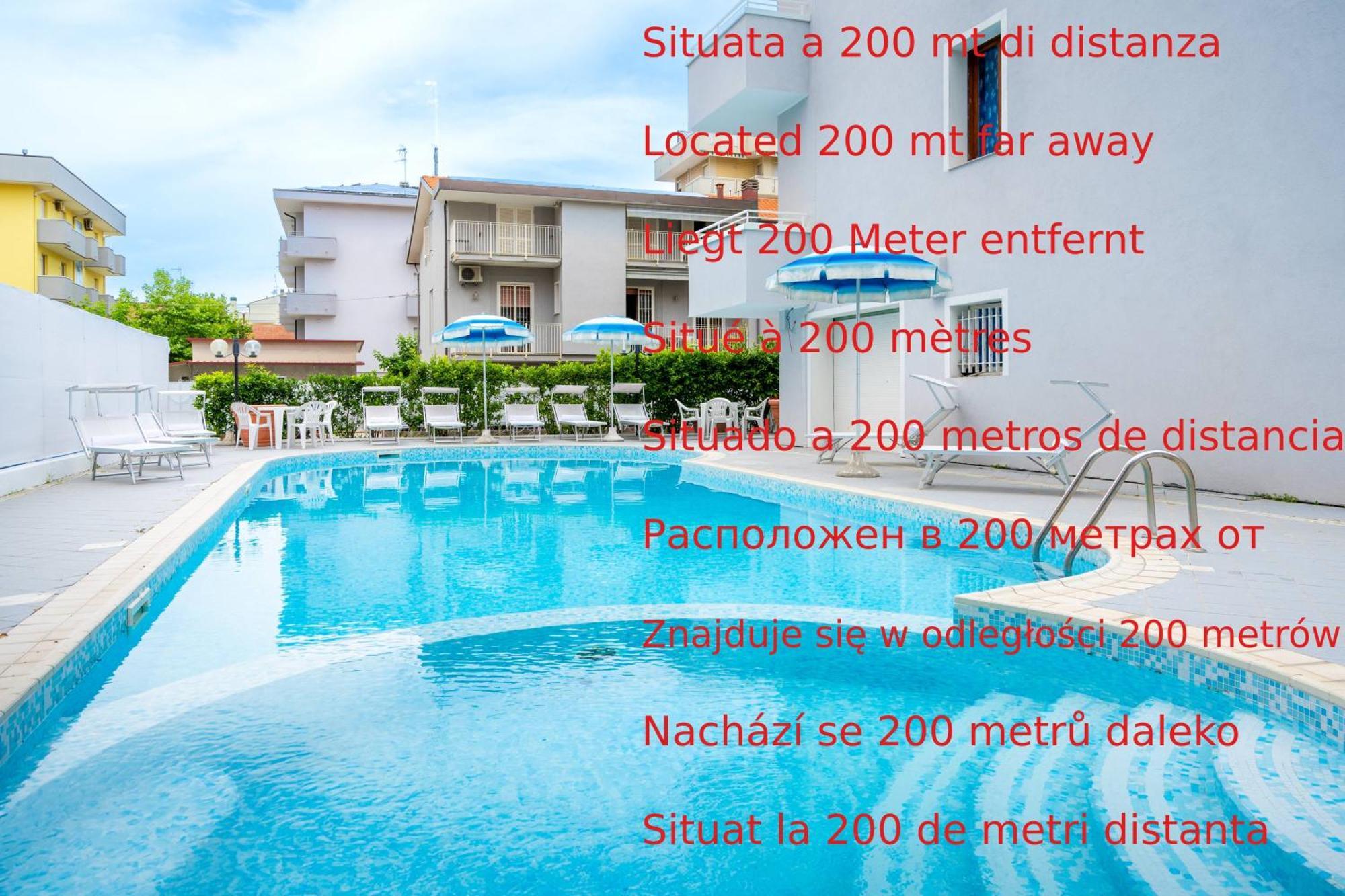Hb Hotels Orchidea Blu Rimini Eksteriør billede